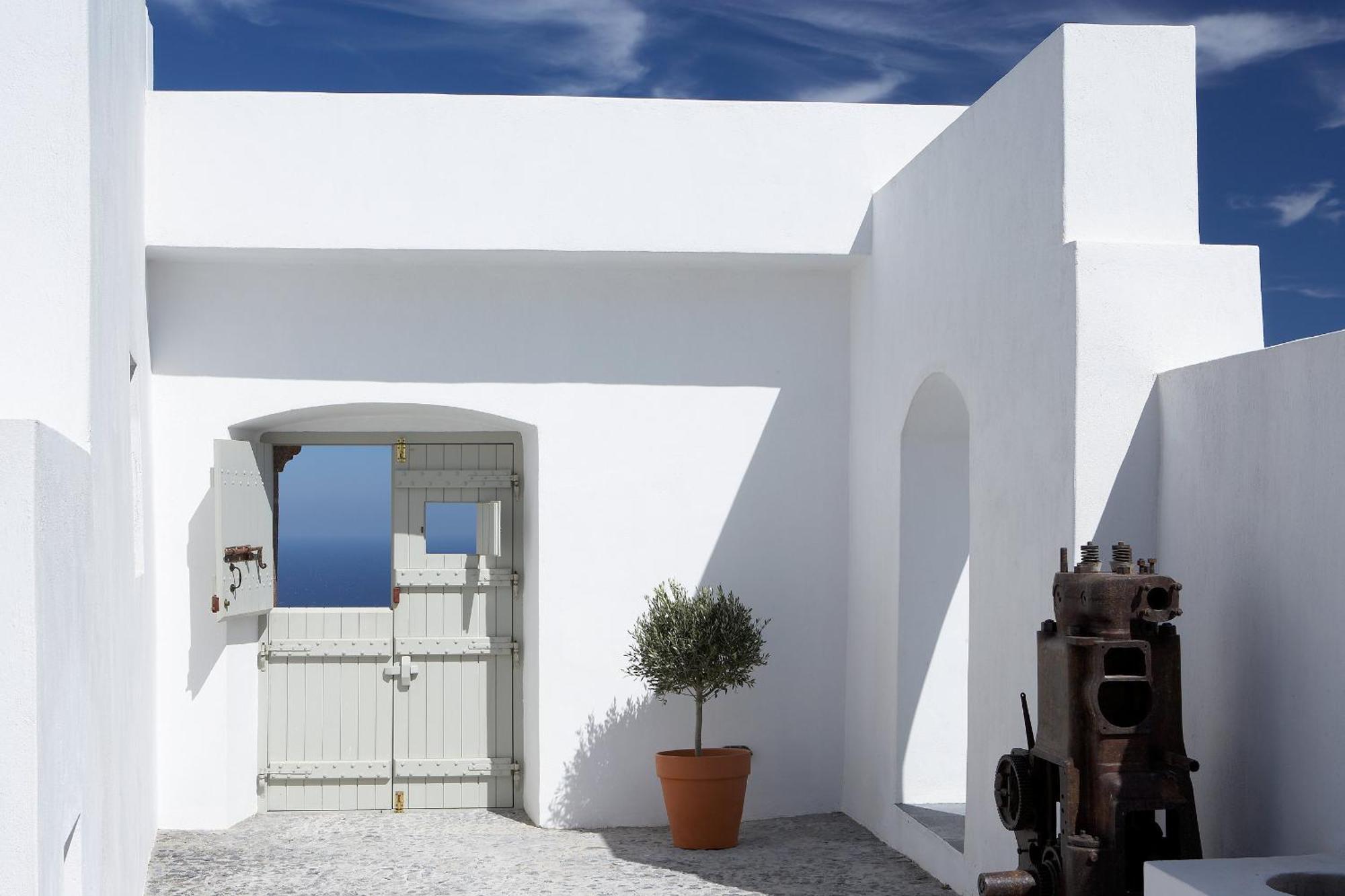 Villa Fabrica Santorini Pýrgos Exterior foto